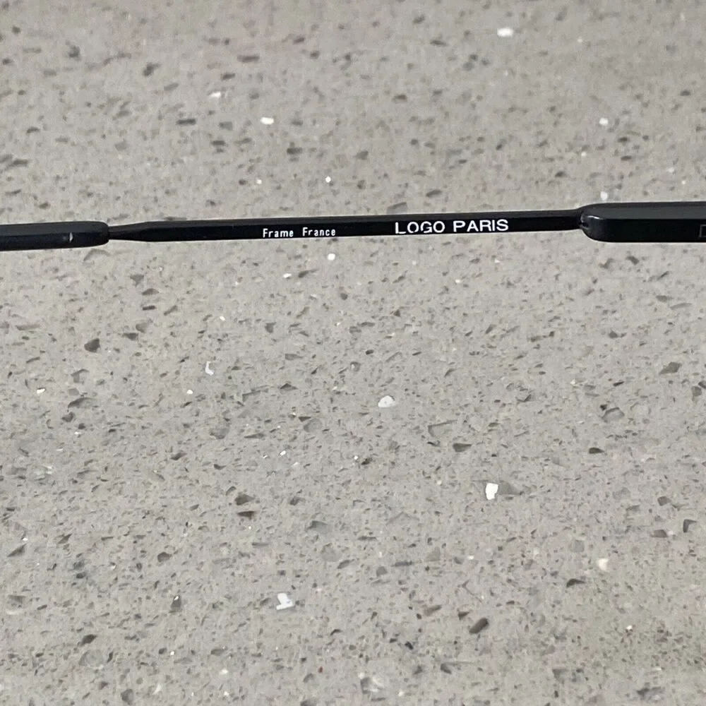 LOGO PARIS LM 132 002 AVIATOR Eyeglasses Eyewear FRAMES ONLY 58-18-145 France